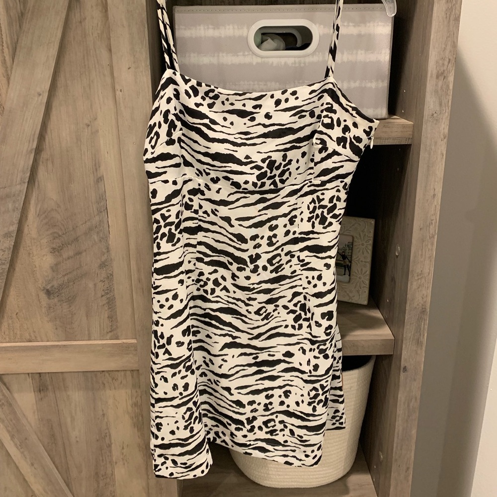 animal print dress BNWT
